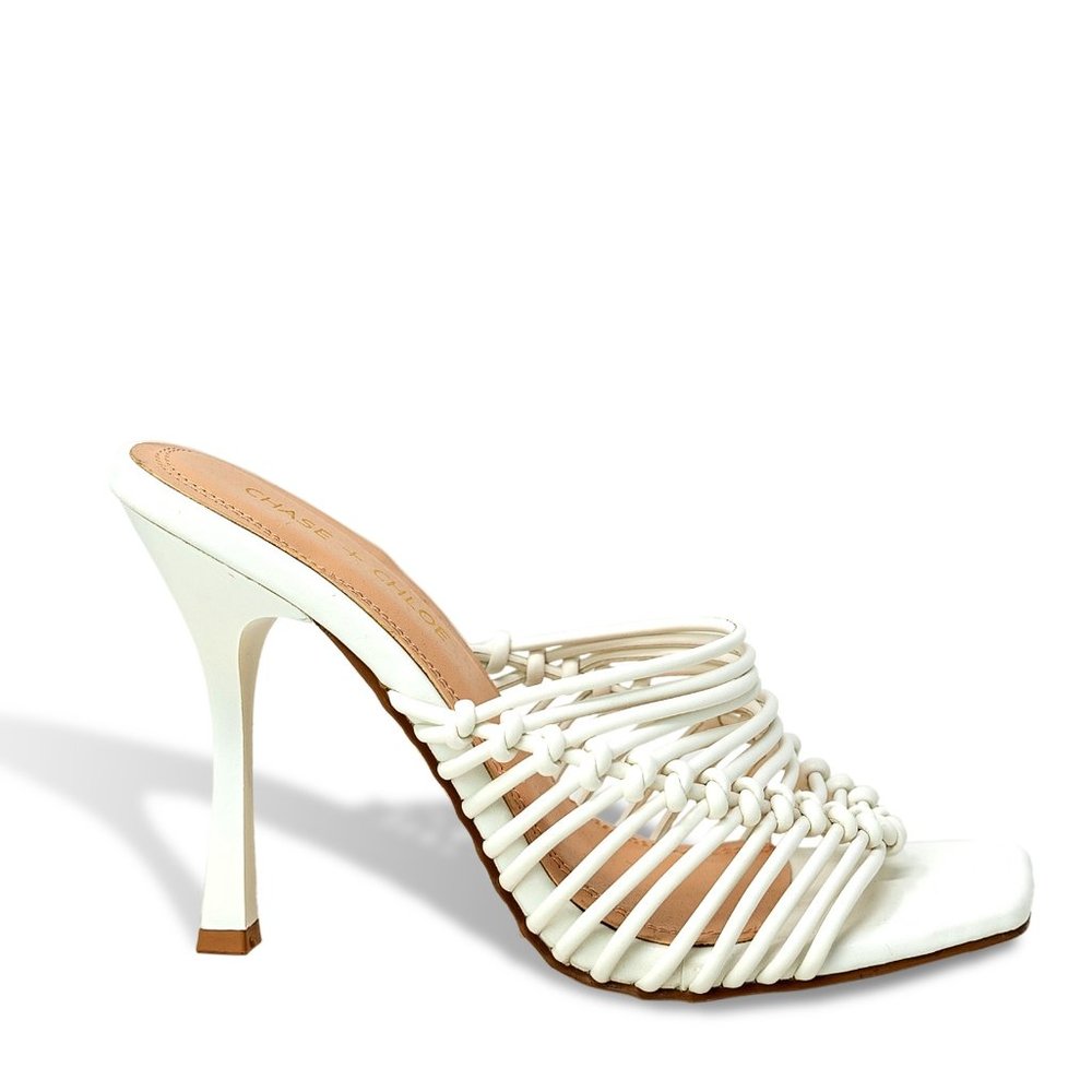 Caged Slip-On Heel By Chase + Chloe